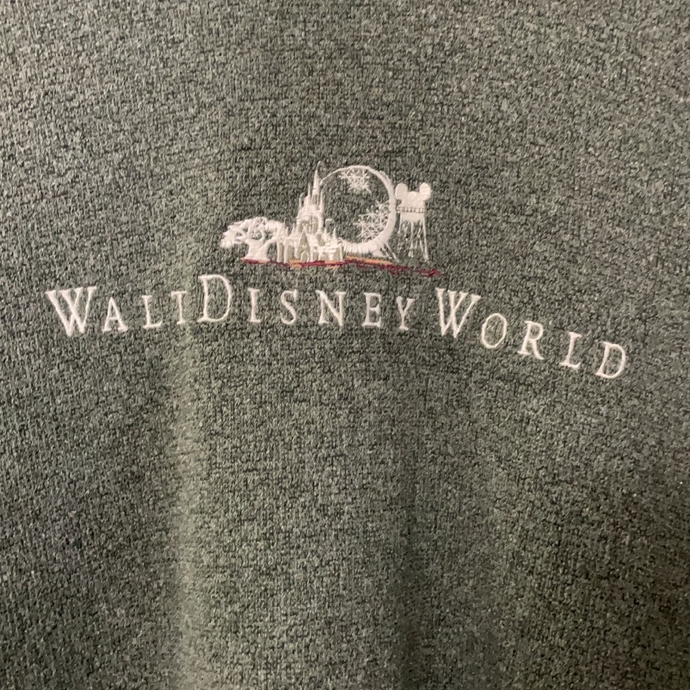 RARE Vintage Green Walt Disney World Embroidered Sweatshirt Size 2XL XXL